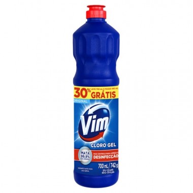 DESINFETANTE VIM CLORO GEL L700P490ML