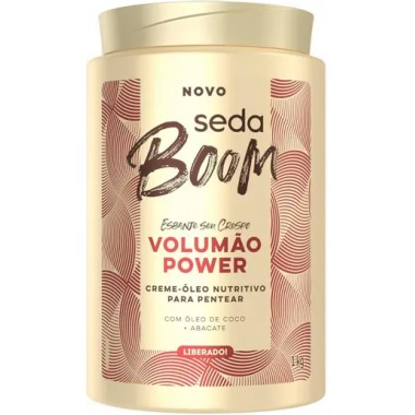 CREME PENTEAR SEDA BOOM VOL POWER 1KG