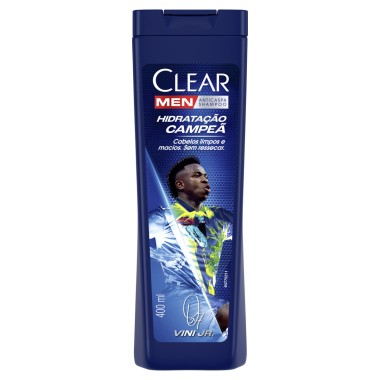 SHAMPOO CLEAR MEN VINI JR HID CAMP 400ML