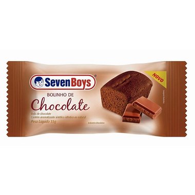 BOLINHO SEVEN BOYS CHOCOLATE 30G