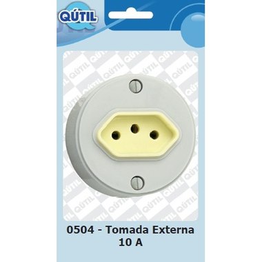 TOMADA EXTERNA 10 AMP NBR UN