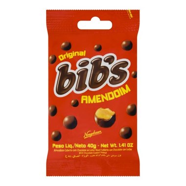 CHOCOLATE BIBS AMENDOIM 40GR