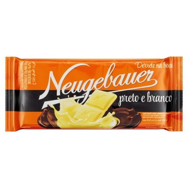 CHOCOLATE NEUGEBAUER PRETO BRANCO 80GR