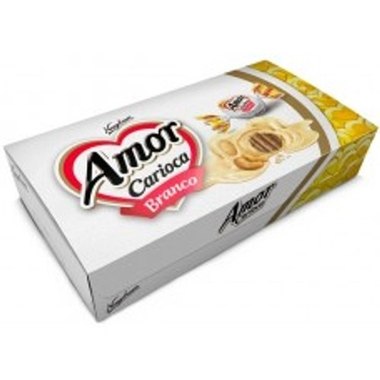 BOMBOM AMOR CARIOCA BRANCO 200GR