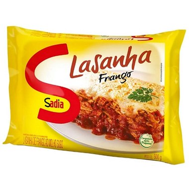 LASANHA SADIA FRANGO MOLHO SUGO 600GR