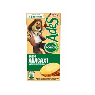 BEBIDA DE SOJA ADES ABACAXI 200ML