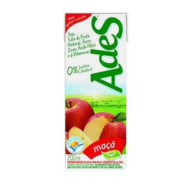 BEBIDA DE SOJA ADES MACA 200ML