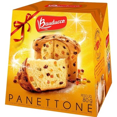 PANETONE BAUDUCCO FRUTAS MINI 80G