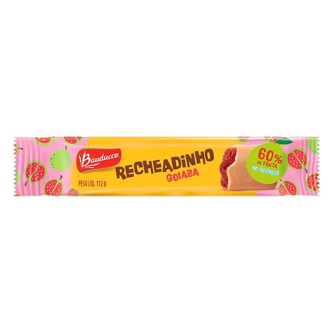 BISCOITO BAUDUCCO RECHEADO GOIABA 112GR