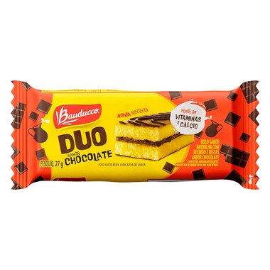 BOLINHO BAUDUCCO DUO CHOCOLATE 27GR