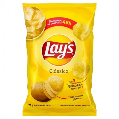 CHIPS LAYS CLASSICA 70g