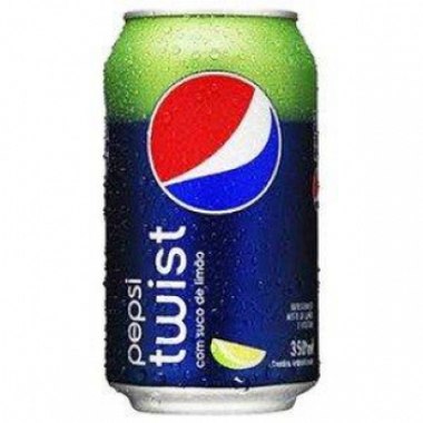 REFRIGERANTE PEPSI TWIST LATA 350ML