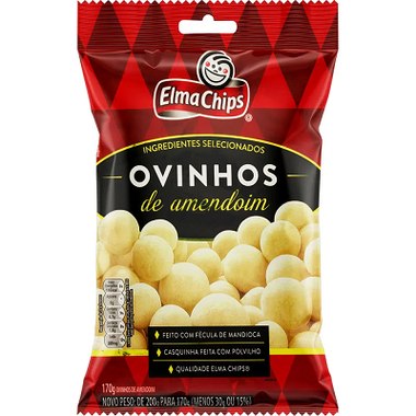 AMENDOIM ELMA CHIPS OVINHO 145GR