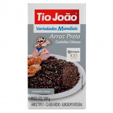 ARROZ PRETO TIO JOAO 500GR
