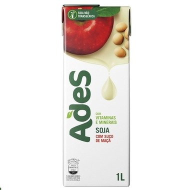 BEBIDA DE SOJA ADES MACA 1LT