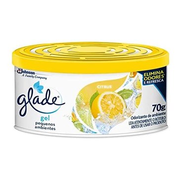 ODORIZADOR GLADE GEL CITRUS 70G
