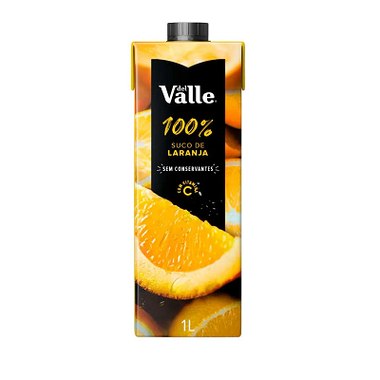 SUCO DELVALLE 100% LARANJA 1L