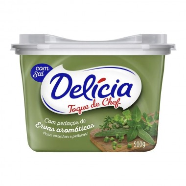 MARGARINA DELICIA TOQUE CHEF ERVAS 500GR