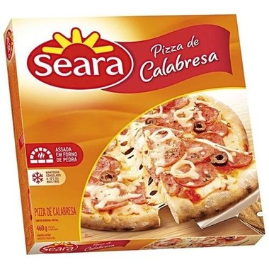 PIZZA SEARA CALABRESA 460GR