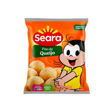 PAO DE QUEIJO SEARA TURMA MONICA 400GR