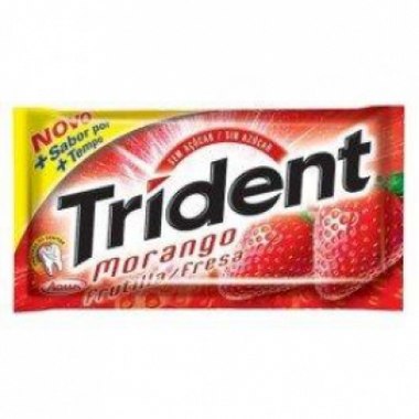 CHICLE TRIDENT MORANGO 8GR