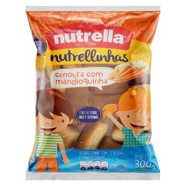 PAO NUTRELLA NUTRELLINHAS CENO/MAND 300G