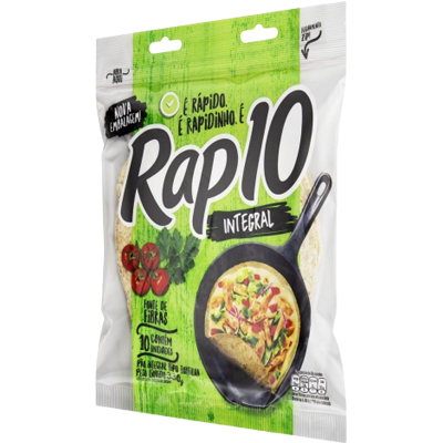 MASSA PANQUECA RAP10 INTEGRAL 330GR