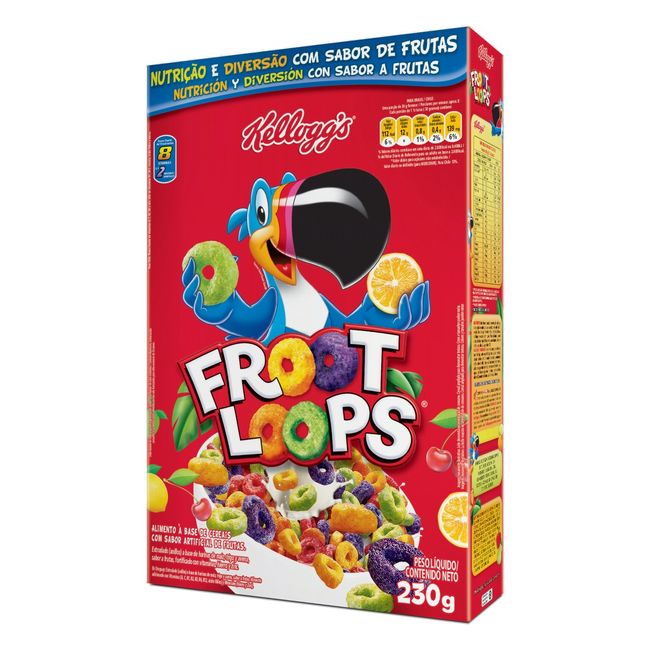 CEREAL SUCRILHOS LOOPS FROOT FRUTAS 230G