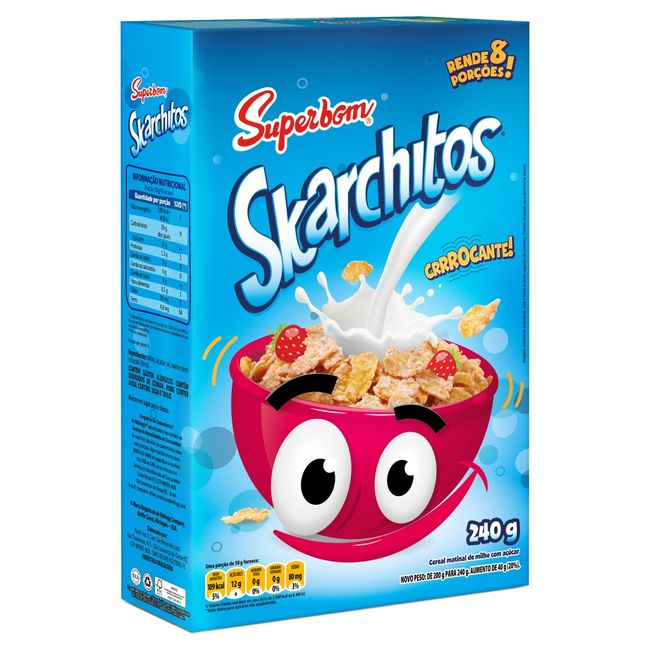 CEREAL SUPERBOM SKARCHITOS CX 240GR