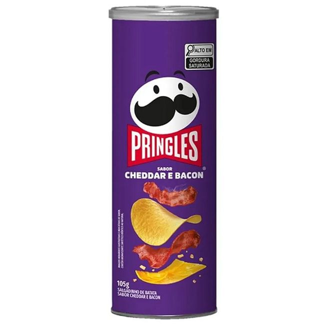 SALG PRINGLES BATATA CHED BACON 105GR