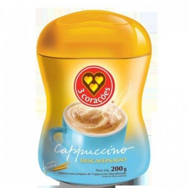 CAFE TRES CORACOES CAPUCCINO DESCAF 200G