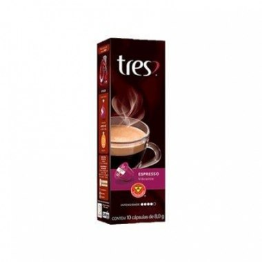 CAFE TRES CORACOES CAPS VIBRANTE 80GR