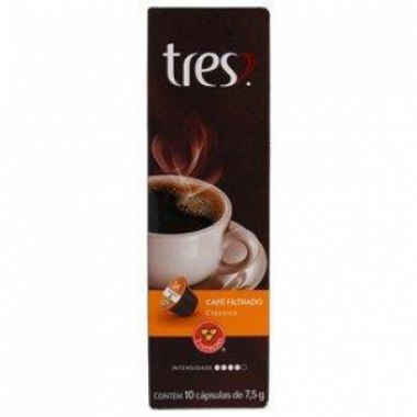 CAFE TRES CORACOES CAPS FILTRA CLAS 75GR