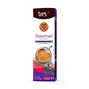 CAFE TRES CORACOES CAP MOG PAULIS 80GR