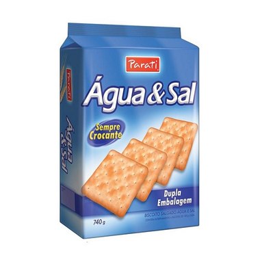 BISCOITO PARATI AGUA E SAL 740GR