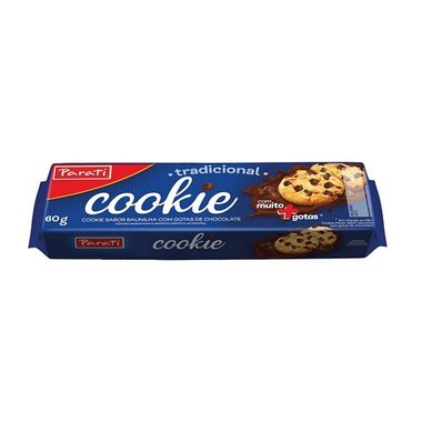 BISCOITO PARATI COOKIE BAUNILHA 60GR