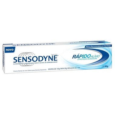 CREME DENTAL SENSODYNE RAPIDO ALIVIO 90G