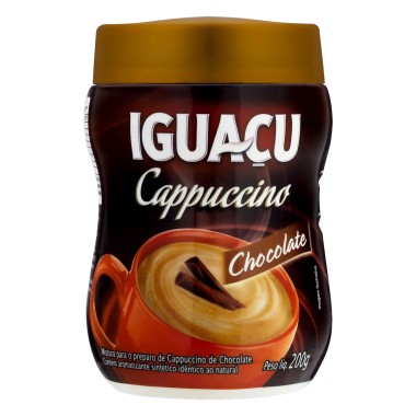 CAFE IGUACU CAPUCCINO CHOCOLATE 200GR