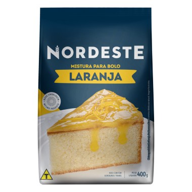 MISTURA BOLO NORDESTE LARANJA 400GR