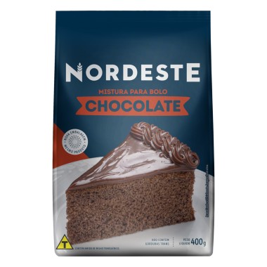 MISTURA BOLO NORDESTE CHOCOLATE 400GR