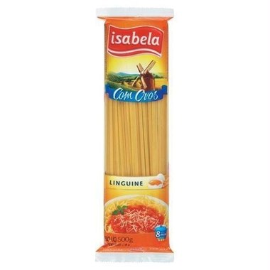 MASSA ISABELA C/OVOS LINGUINE 500GR