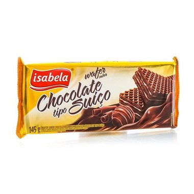 BISCOITO WAF ISABELA CHOC SUICO 100GR