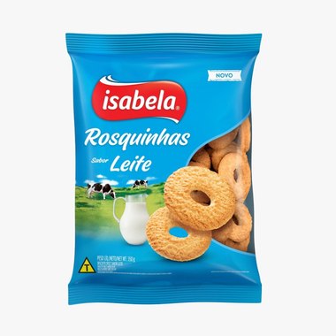 BISCOITO ISABELA ROSQUINHA LEITE 300GR