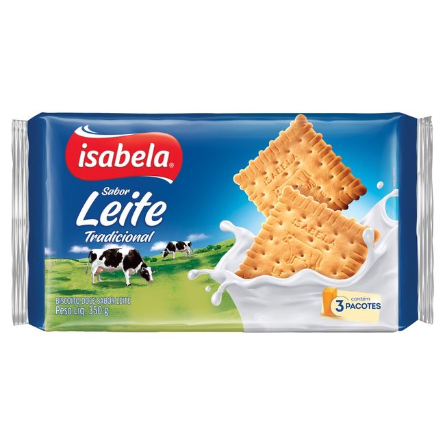 BISCOITO ISABELA LEITE 350GR