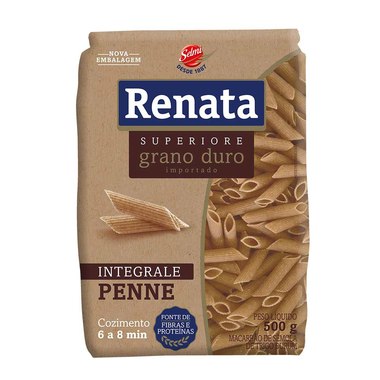 MASSA RENATA GRANO INTE PENNE 500GR