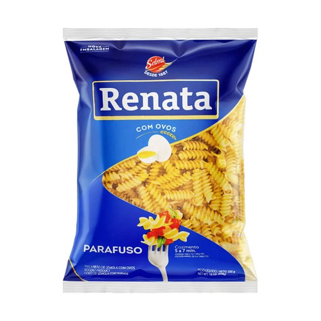 MASSA RENATA COVOS PARAFUSO 500GR