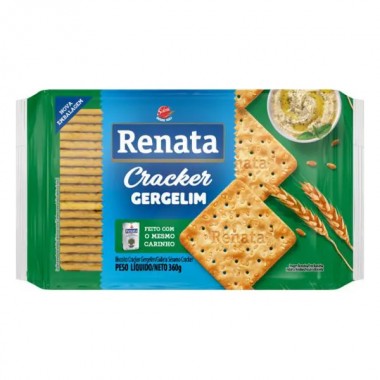 BISCOITO RENATA CREAM CRACKER GERG 360G