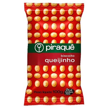 BISCOITO PIRAQUE SALG QUEIJO 100GR