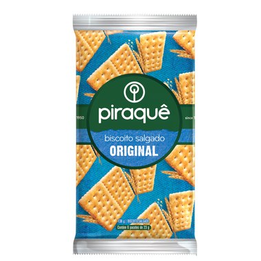 BISCOITO PIRAQUE SALG 138GR