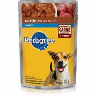 RACAO PEDIGREE CORDEIRO SHT 100GR